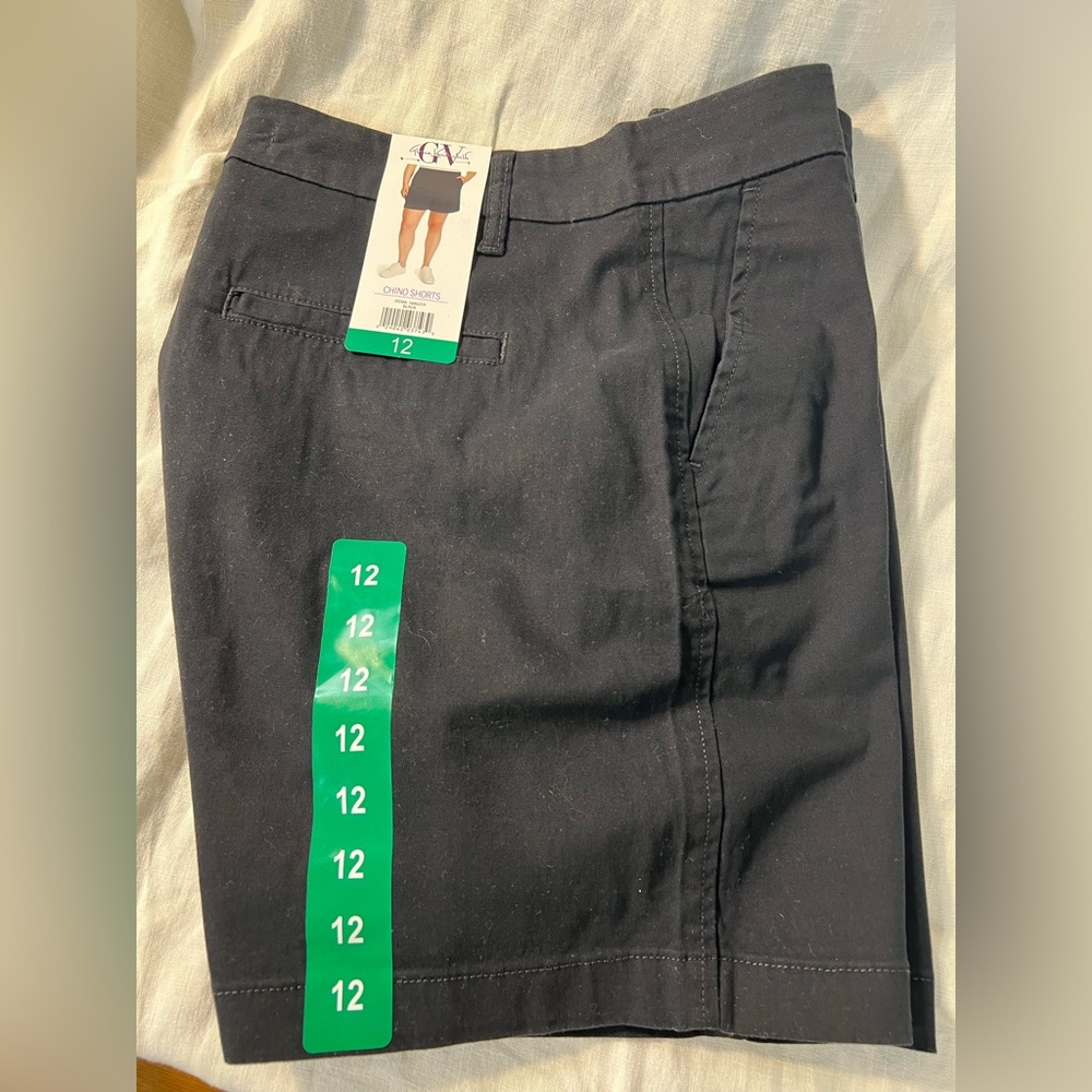 Gloria Vanderbilt Black Women's Shorts